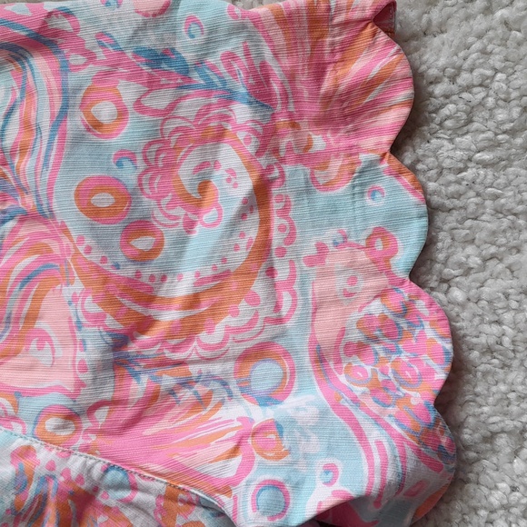 LILLY PULITZER buttercup shorts in too much bubbly  size 2 - Picture 12 of 16